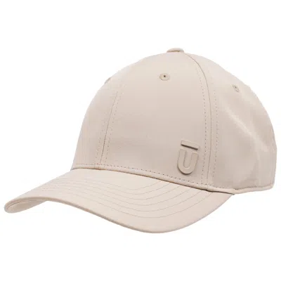 Ful Fūl Soft Constructed Backless Cap With Elastic Logo Backstrap In Neutral