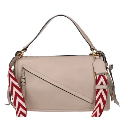 Pre-owned Bally Beige Leather Shoulder Bag () In Sand