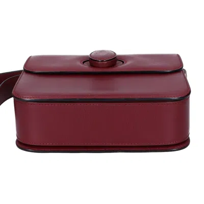 Pre-owned Cartier Must Bordeaux Leather Shoulder Bag () In Burgundy