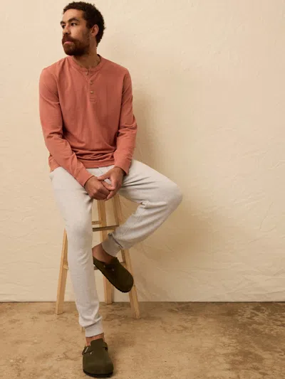 Faherty Legend Sweatpant In Neutral