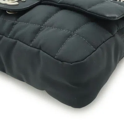 Pre-owned Chanel Black Nylon Shoulder Bag ()