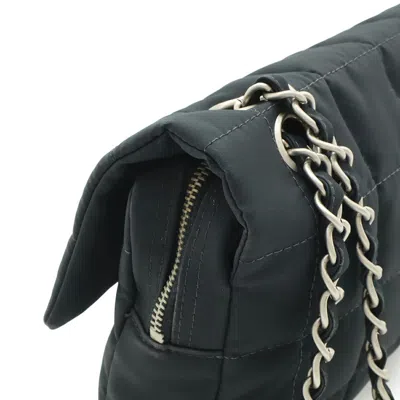 Pre-owned Chanel Black Nylon Shoulder Bag ()