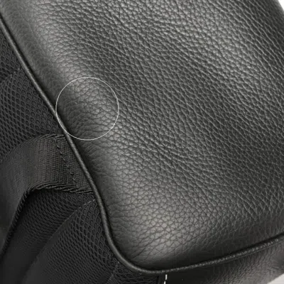 Pre-owned Dior Christian  Black Leather Backpack ()