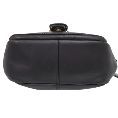 Pre-owned Coach Black Leather Shoulder Bag ()