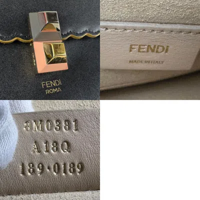 Pre-owned Fendi Black Leather Shoulder Bag ()