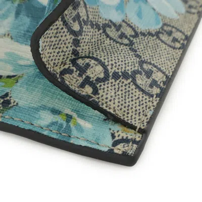 Pre-owned Gucci Beige Blue Multi-color Pvc Leather Shoulder Bag Tote Bag ()