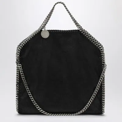 Stella Mccartney Falabella Fold Over Bag In Black