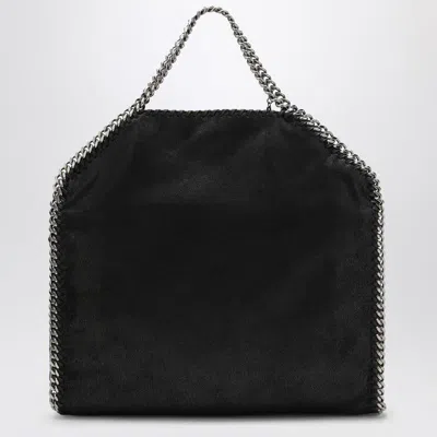 Stella Mccartney Falabella Fold Over Bag In Black