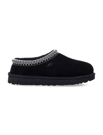 Ugg 40mm Tazz Shearling Platform Loafers In Black