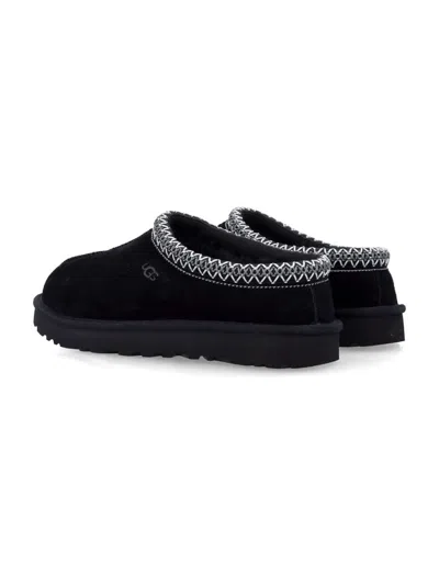 Ugg 40mm Tazz Shearling Platform Loafers In Black