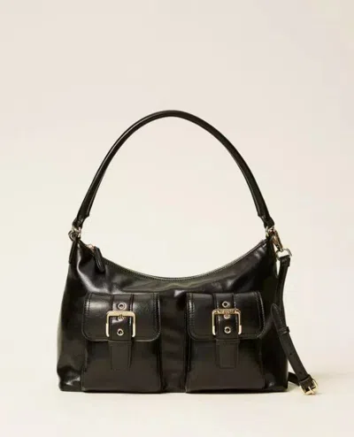 Twinset Shoulder Bag  Woman Color Black In Black