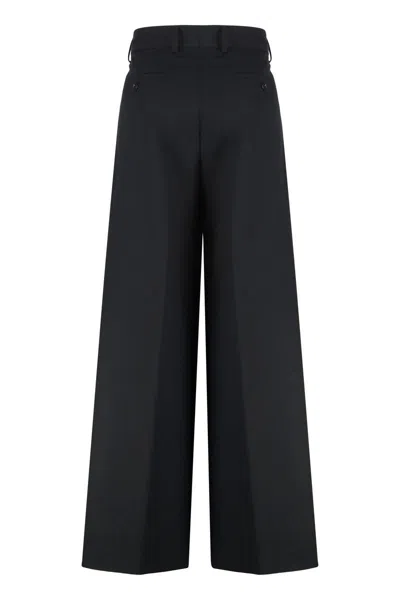 Dries Van Noten Casual Pants With Belt Loops In Black