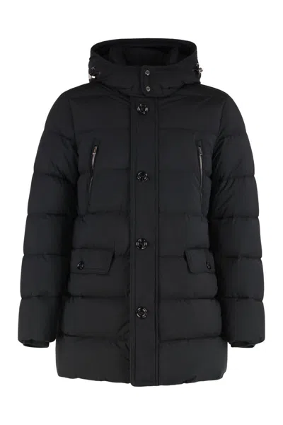 Moorer Parka Gorner With Hood In Black