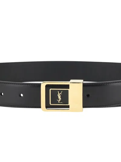 Saint Laurent Belts E Braces In Black