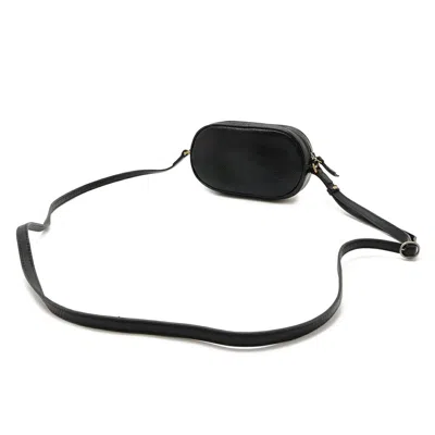 Pre-owned Gucci Black Yellow Patent Leather Rubber Pochette Shoulder Bag () In Multi