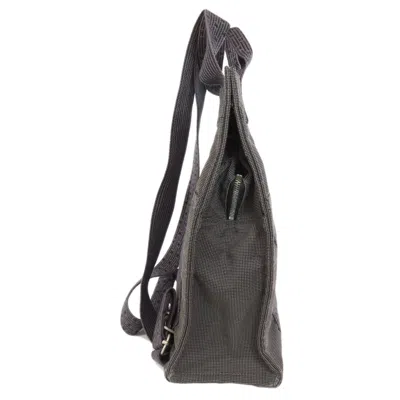 Pre-owned Hermes Gray Canvas Backpack ()