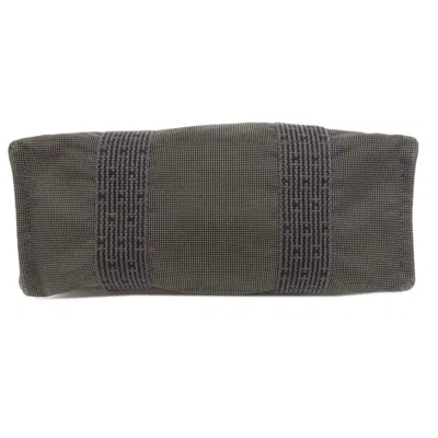 Pre-owned Hermes Gray Canvas Backpack ()