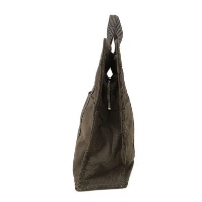 Pre-owned Hermes Her Line Gray Canvas Tote Bag ()