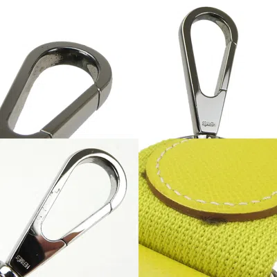 Pre-owned Hermes Lime Epsom Leather Shoulder Bag () In Green