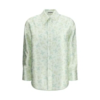 Jil Sander Women Floral-print Shirt In Multi