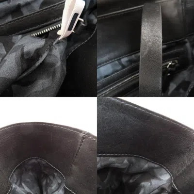 Pre-owned Jimmy Choo Black Leather Backpack ()