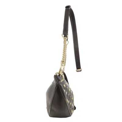 Pre-owned Jimmy Choo Black Leather Shoulder Bag ()