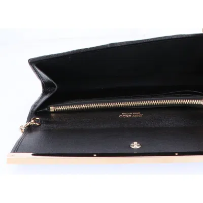 Pre-owned Jimmy Choo Blue Chain/shoulder Wallet ()