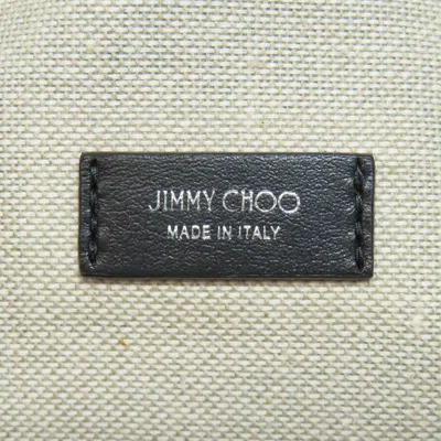 Pre-owned Jimmy Choo Green Canvas Backpack ()