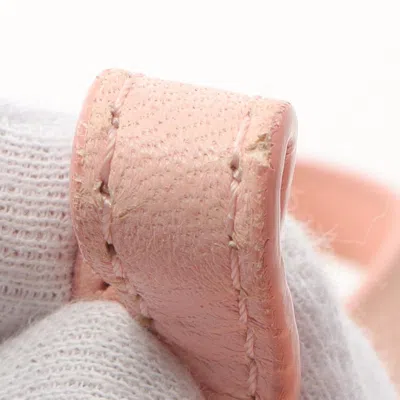 Pre-owned Jimmy Choo Pink Leather Tote Bag ()