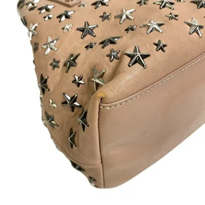 Pre-owned Jimmy Choo Pink Leather Tote Bag ()
