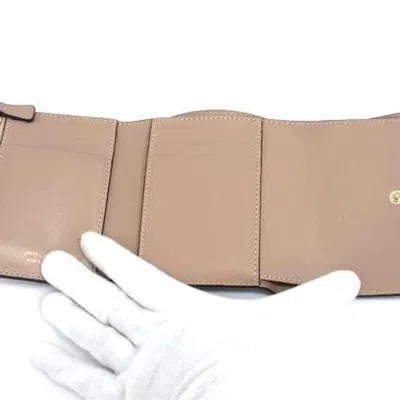 Pre-owned Jimmy Choo Red Color Leather Coin Purse/coin Case ()