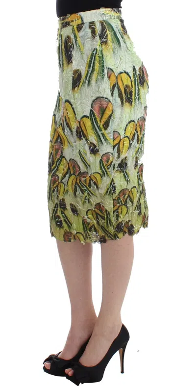 Lanre Da Silva Ajayi Multicolor Organza Pencil Women's Skirt In Multi