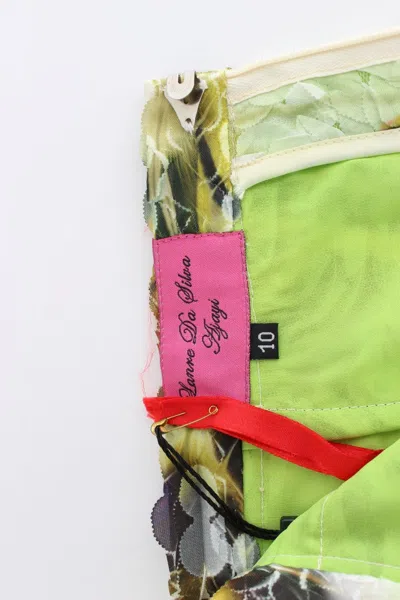 Lanre Da Silva Ajayi Multicolor Organza Pencil Women's Skirt In Multi