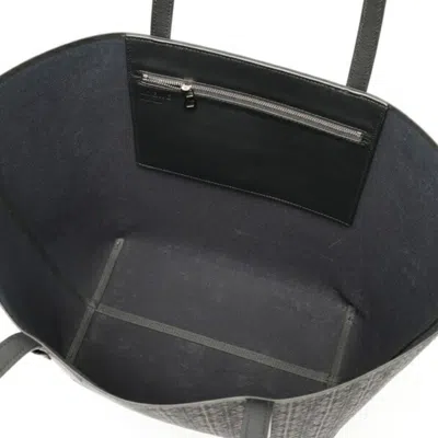 Pre-owned Loewe Black Canvas Tote Bag ()