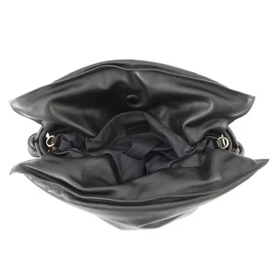 Pre-owned Loewe Black Leather Clutch Bag Shoulder Bag ()