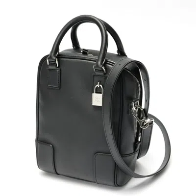 Pre-owned Loewe Black Leather Shoulder Bag ()