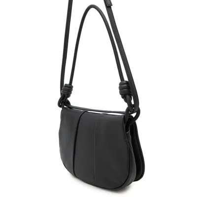 Pre-owned Loewe Black Leather Shoulder Bag ()