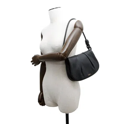 Pre-owned Loewe Black Leather Shoulder Bag ()