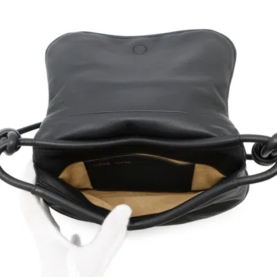 Pre-owned Loewe Black Leather Shoulder Bag ()