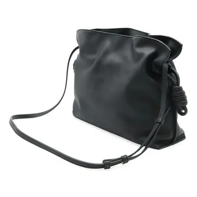 Pre-owned Loewe Black Leather Shoulder Bag ()