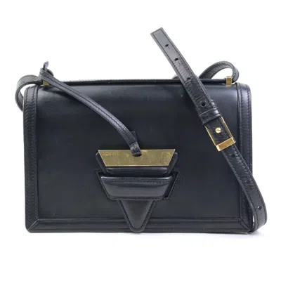Pre-owned Loewe Black Leather Shoulder Bag ()
