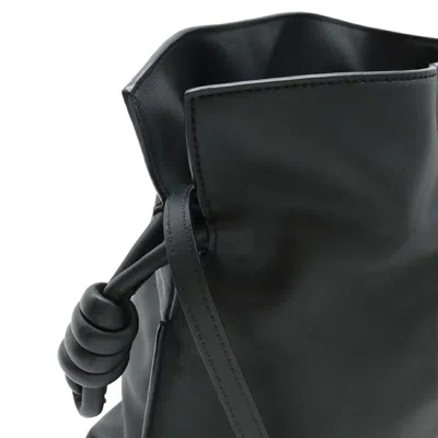 Pre-owned Loewe Black Leather Shoulder Bag ()