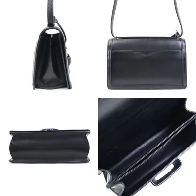 Pre-owned Loewe Black Leather Shoulder Bag ()