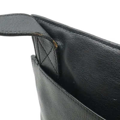 Pre-owned Loewe Black Leather Shoulder Bag ()