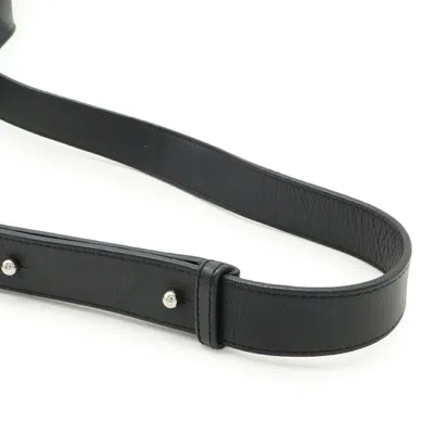 Pre-owned Loewe Black Leather Shoulder Bag ()