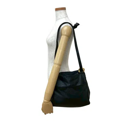 Pre-owned Loewe Black Leather Shoulder Bag Tote Bag ()