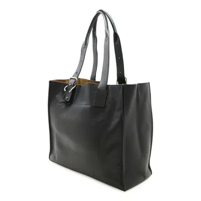 Pre-owned Loewe Black Leather Shoulder Bag Tote Bag ()
