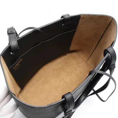 Pre-owned Loewe Black Leather Tote Bag ()