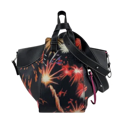 Pre-owned Loewe Black Multi-color Leather Shoulder Bag ()