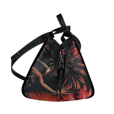 Pre-owned Loewe Black Multi-color Leather Shoulder Bag ()